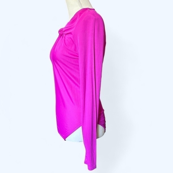 #32 NWOT FARM Rio Long Sleeve Bodysuit in Pink - Picture 6 of 8